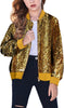 Girls’ Sequin Bomber Jacket - Veloura