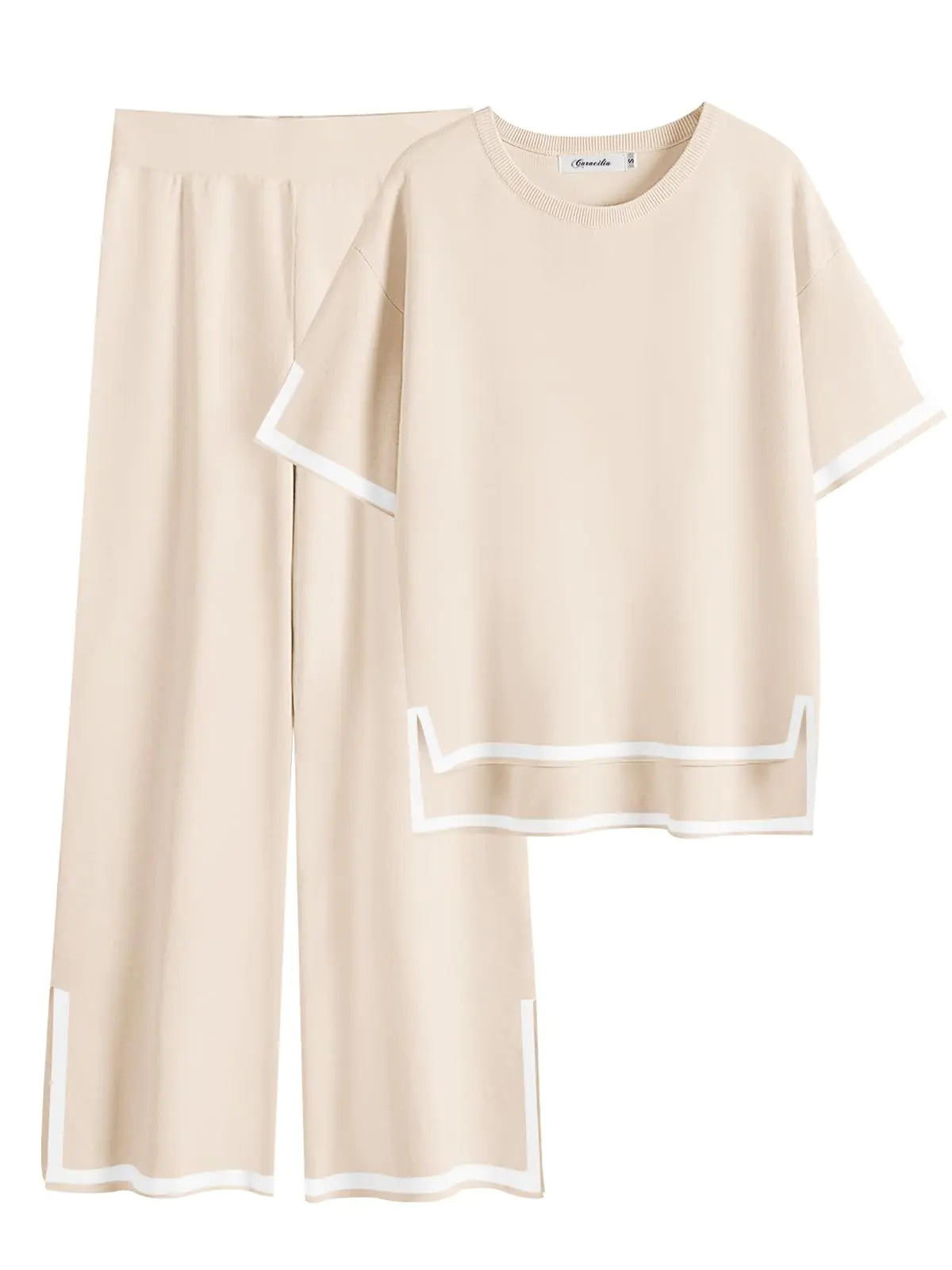 Women’s Summer Knit Two-Piece Set - Veloura