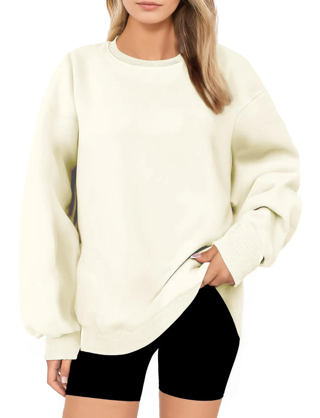 Women’s Oversized Crewneck Sweatshirt - Veloura