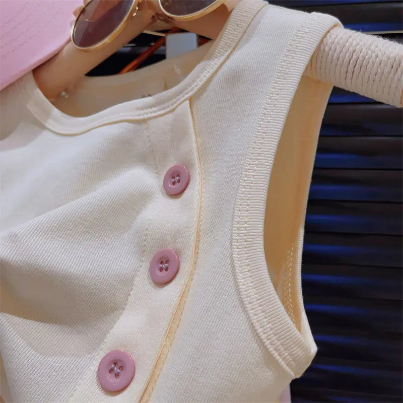 Baby Girl Summer Cargo Set - Veloura