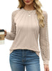 Women’s Lace Long Sleeve Top - Veloura